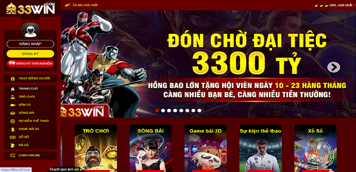 Nhà cái 99Win33.Com